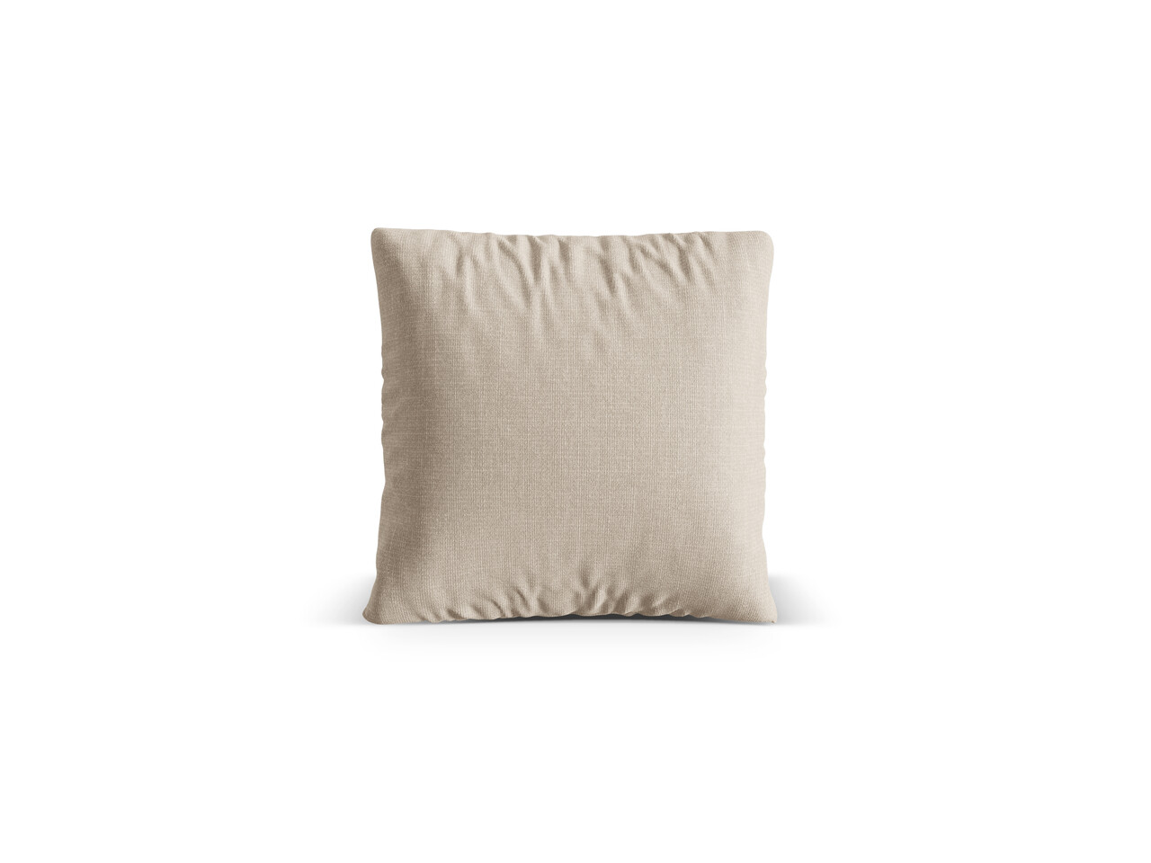 Perna decorativa, Nuria-215, Micadoni Home, 40x40 cm, tesatura structurata chenille, bej - imagine 3